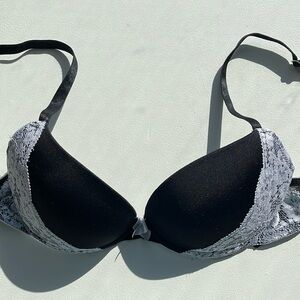 Soft padded lace bra